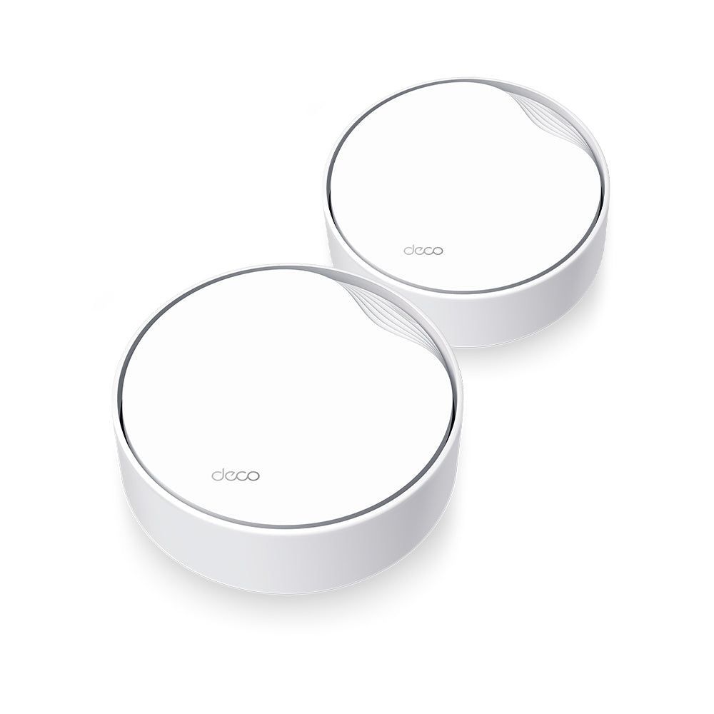 TL-DECOX50-POE-2P - TP-Link Deco X50-POE AX3000 Whole Home Mesh WiFi 6 System with PoE - 2-Pack
