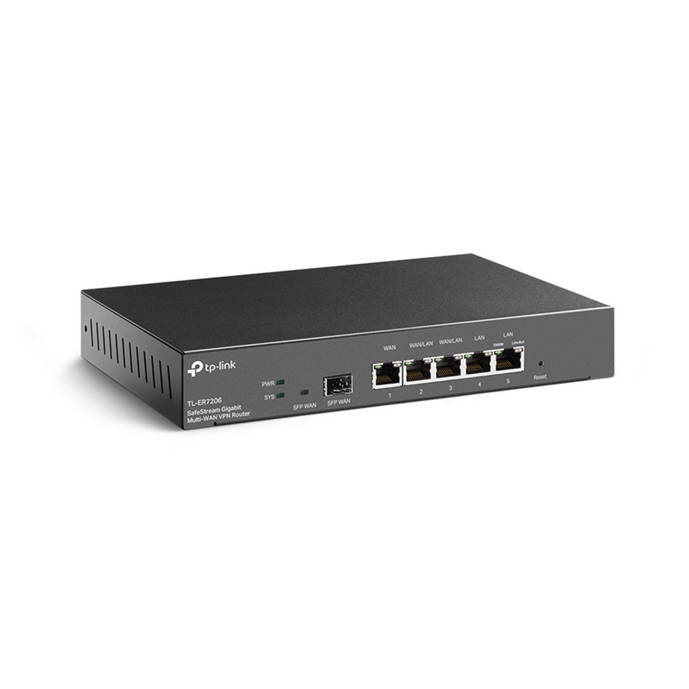 TL-ER7206 - TP-LINK SafeStream Gigabit Multi-WAN VPN Router Omada SDN
