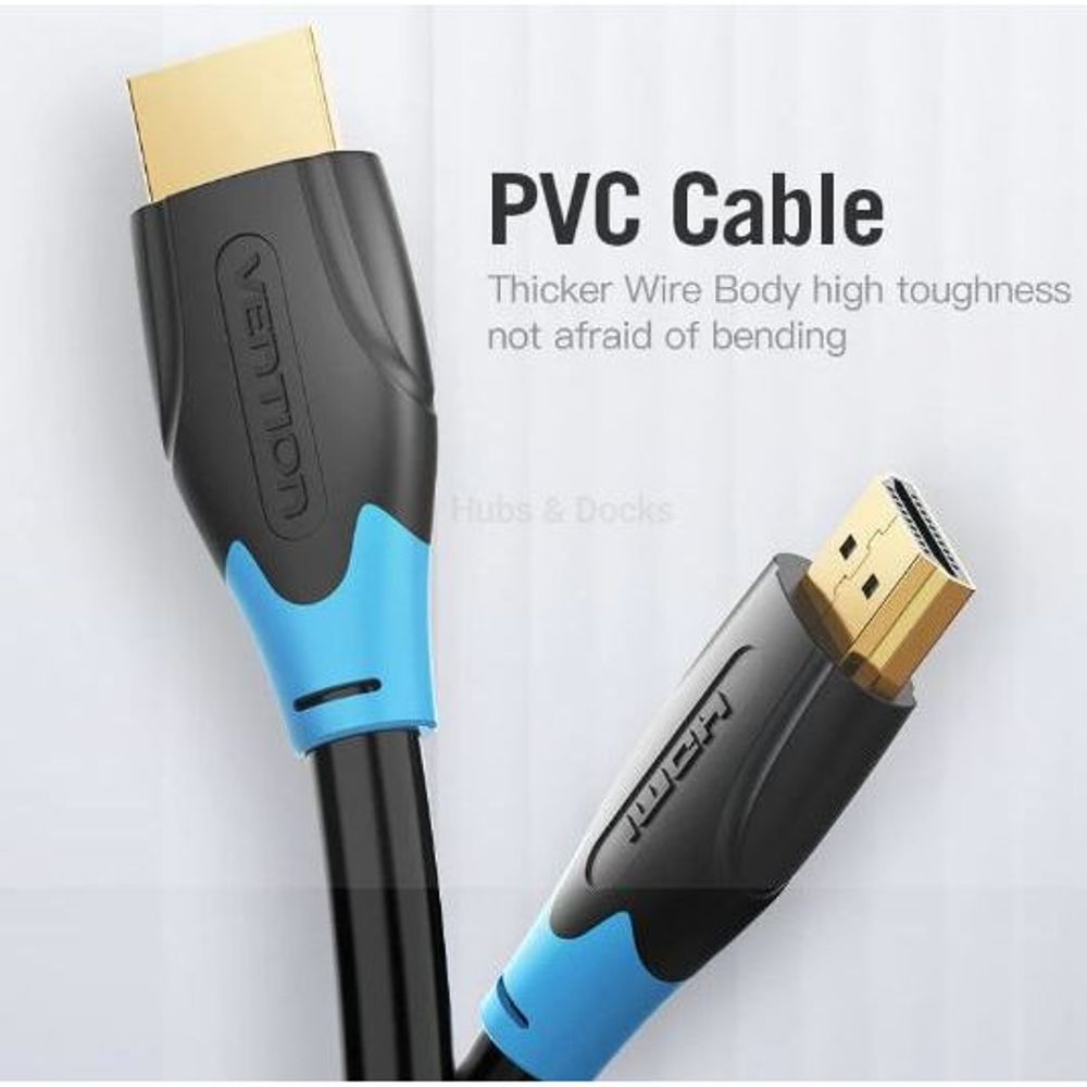 VEN-AACBH - Vention HDMI Cable 2M Black