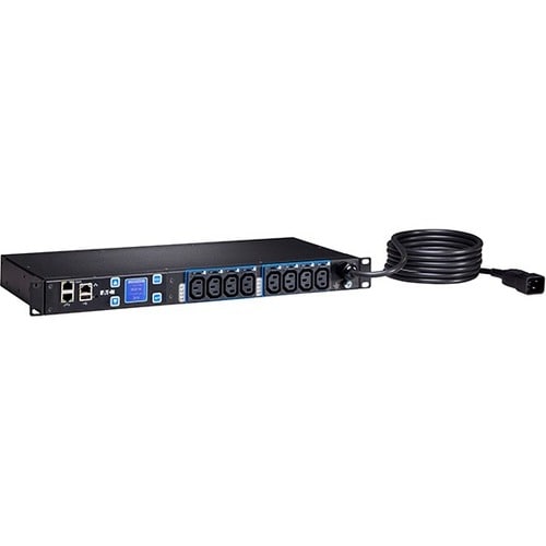 EMIH28 - Eaton ePDU Metered EMIH28 8-Outlet PDU - Metered - IEC 60320 C20 - 8 x IEC 60320 C13 - 230