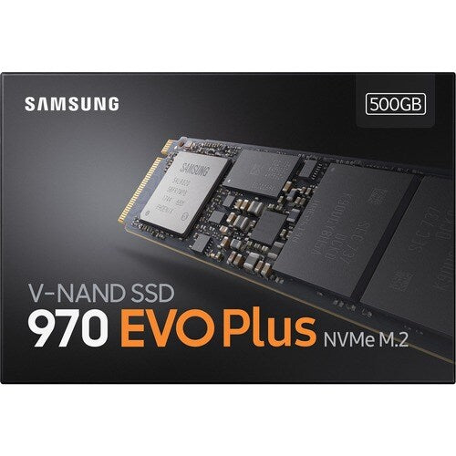 MZ-V7S500BW - Samsung 970 EVO Plus 500 GB Solid State Drive - M.2 2280 Internal - PC