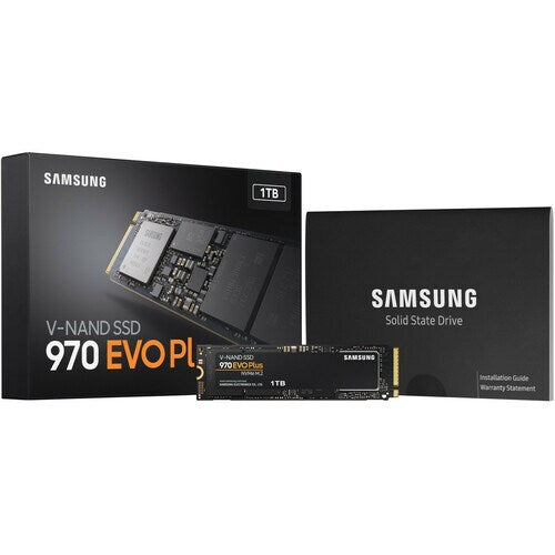 MZ-V7S1T0BW - Samsung 970 EVO Plus 1 TB Solid State Drive - M.2 2280 Internal - PCI