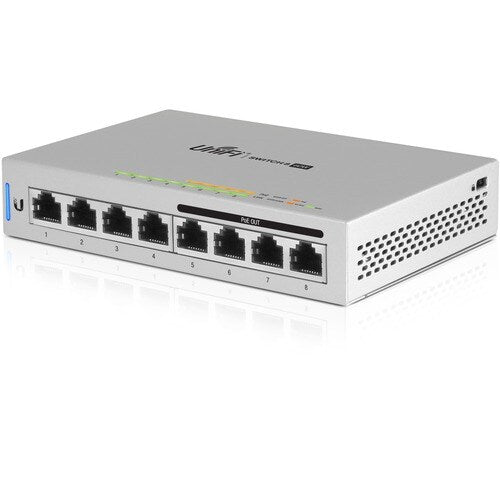 US-8-60W - Ubiquiti UniFi US-8-60W Ethernet Switch - 8 Ports - Manageable - Gigabit