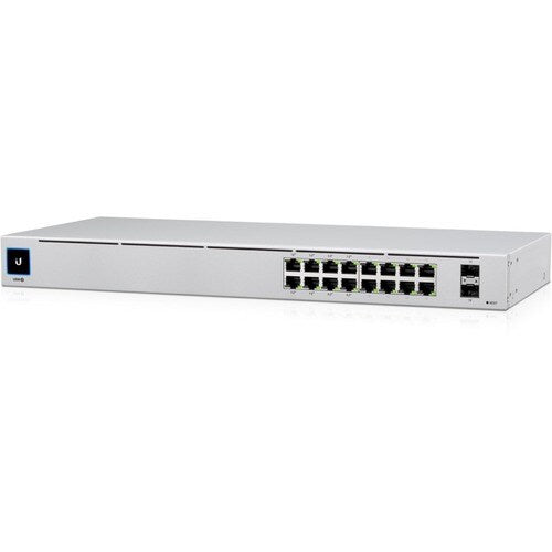 USW-16-POE - Ubiquiti UniFi 16-Port PoE Switch - 16 Ports - Manageable - 2 Layer Support