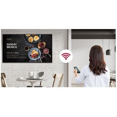 LG Webos UHD Signage - 50" LCD - 8 GB - 3840 x 2160 - Direct LED - 400 cd/m² - 2