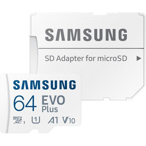 MB-MC64KA/APC - Samsung EVO Plus 64 GB Class 10/UHS-I (U1) V10 microSDXC - 130 MB/s Re