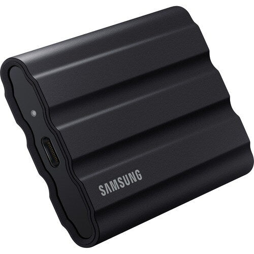 MU-PE4T0S/WW - Samsung T7 4 TB Portable Rugged Solid State Drive - External - Black -