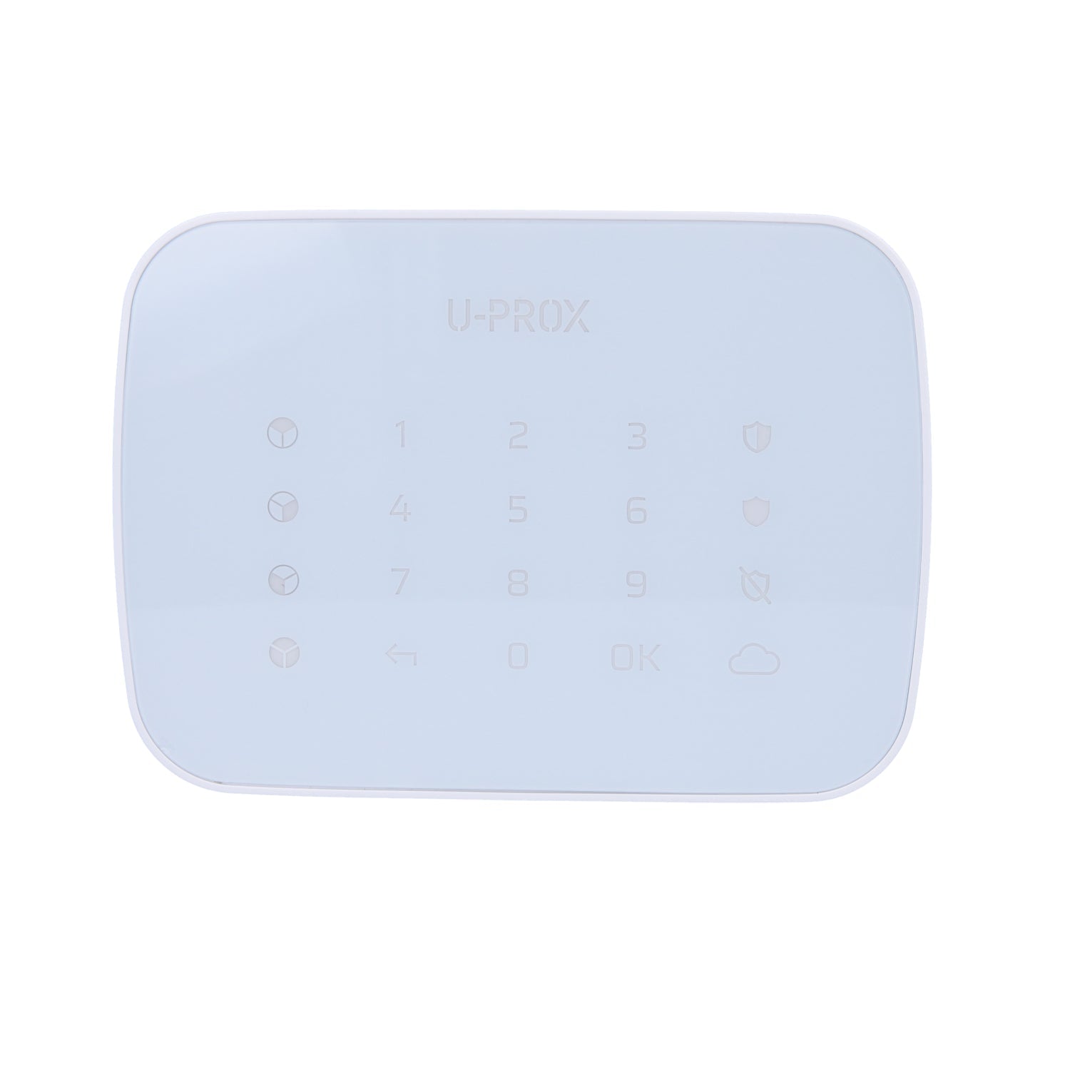 U-Prox Keypad G4 - Wireless Keypad with a touch surface and buttons for managing four groups Black