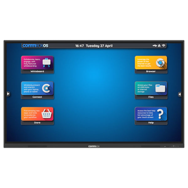 CommBox Interactive Classic S4 4K 98" Touchscreen