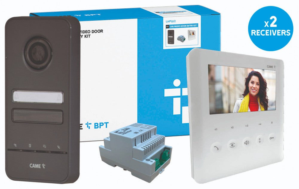 BPT-LHS-V-Plus-Kit - BPT Video Entry Panel, impact resistance, expandable to 4 calls