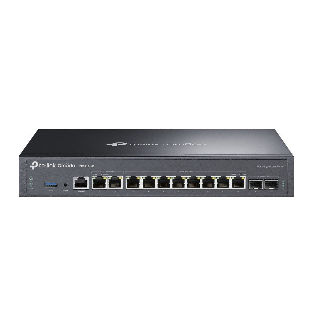 TL-ER7412-M2 - TP-Link ER7412-M2, Omada Multi-Gigabit VPN Router