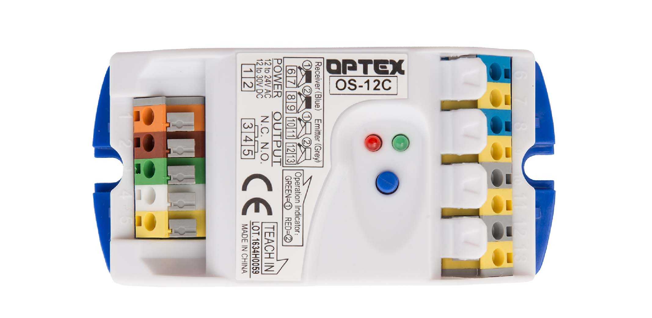 OPT-OS-12C - Optex - Active Infrared Safety Beam Sensor Controller