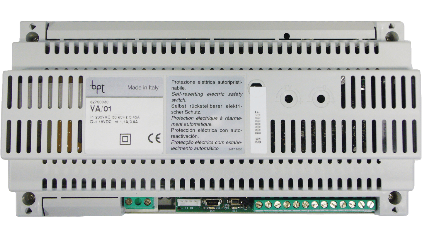 BPT-VA01 - BPT X1 - Audio & Video - Power Supply/Controller /w Din Rail Kit (12 DIN module)