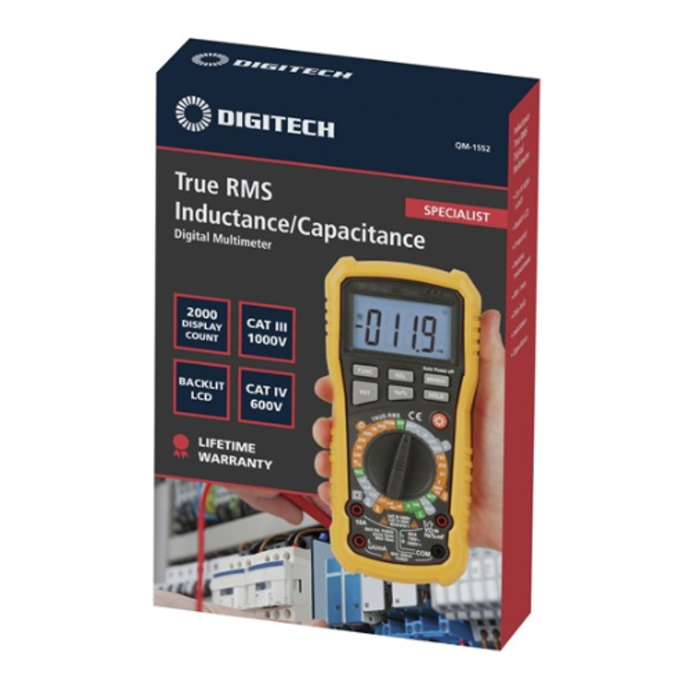 QM1552 True RMS Inductance/Capacitance DMM