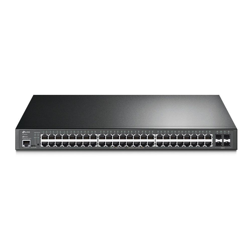 TL-SG3452P - TP-Link JetStream 52-Port Gigabit L2+ Managed Switch with 48-Port PoE+