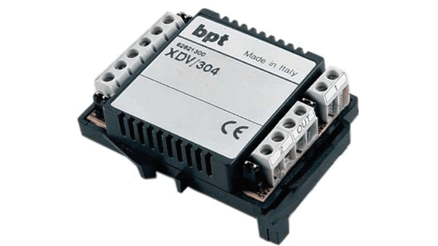 BPT 4-output video distributor for signal distribution.