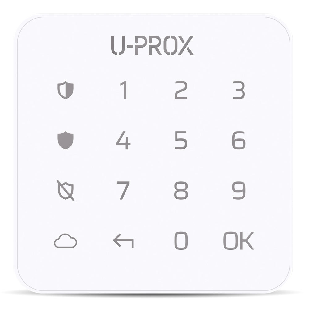 U-Prox-Kit2 - Wireless Control Hub, 2x Combi PIR, 1x Keypad, 1x Indoor Siren, 1x Outdoor Sounder