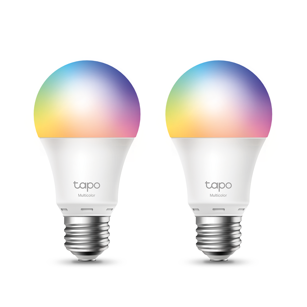 TL-TAPOL530E-2P - TP-Link Tapo L530E(2-Pack) Smart Wi-Fi Light Bulb, Multicolor, Screw in, 2 Pack