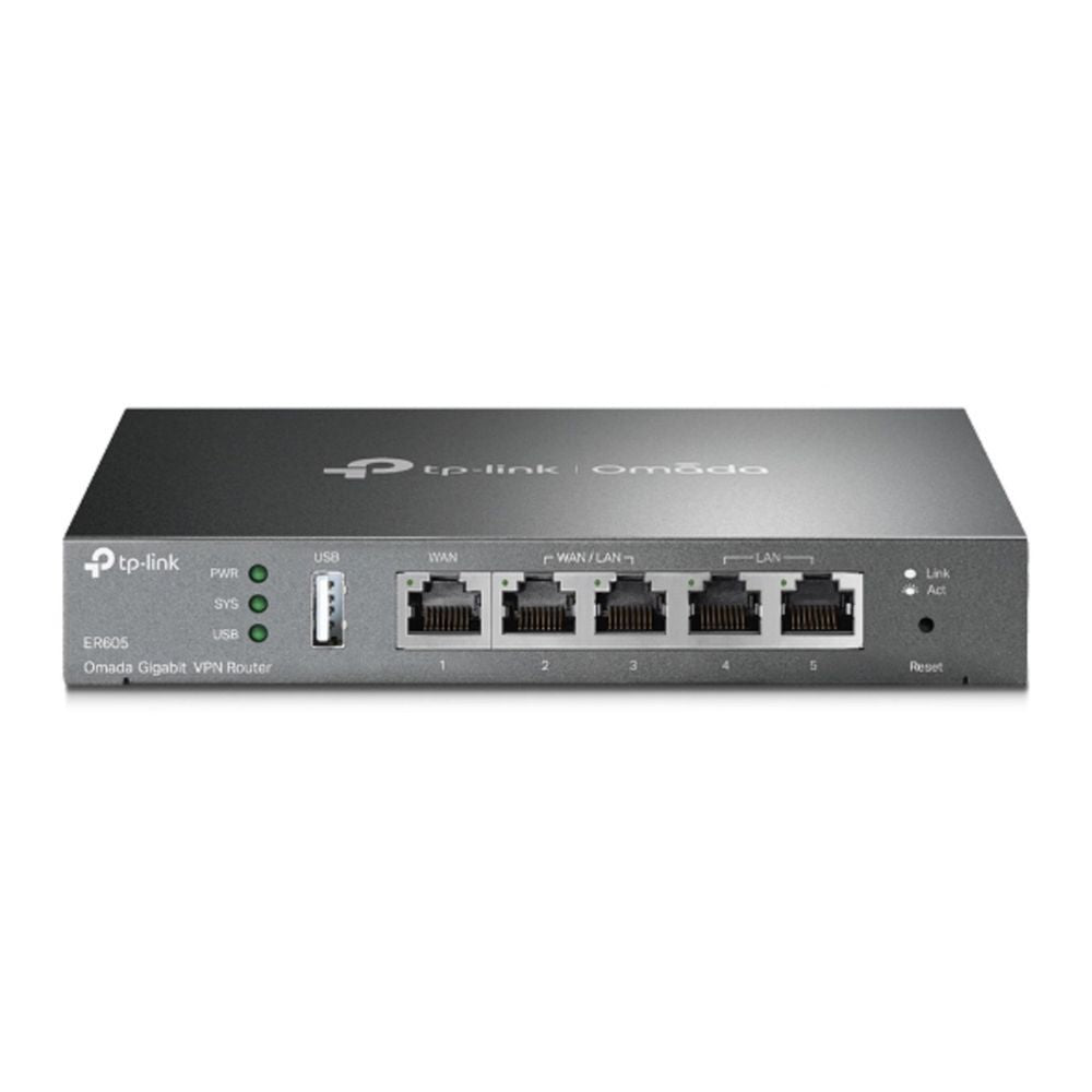 TL-ER605 - TP-Link SafeStream Gigabit Multi-WAN VPN Router