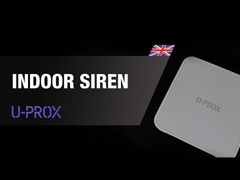 U-Prox Siren - A compact indoor siren to to deter intruders and warn users or neighbours.  LED-3