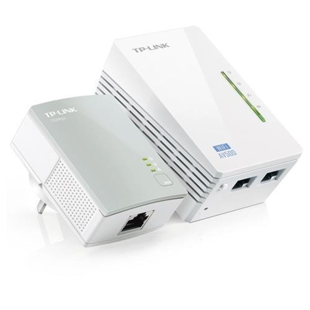 TL-WPA4220KIT - TP-Link 300Mbps AV500 WiFi Powerline Extender Starter Kit