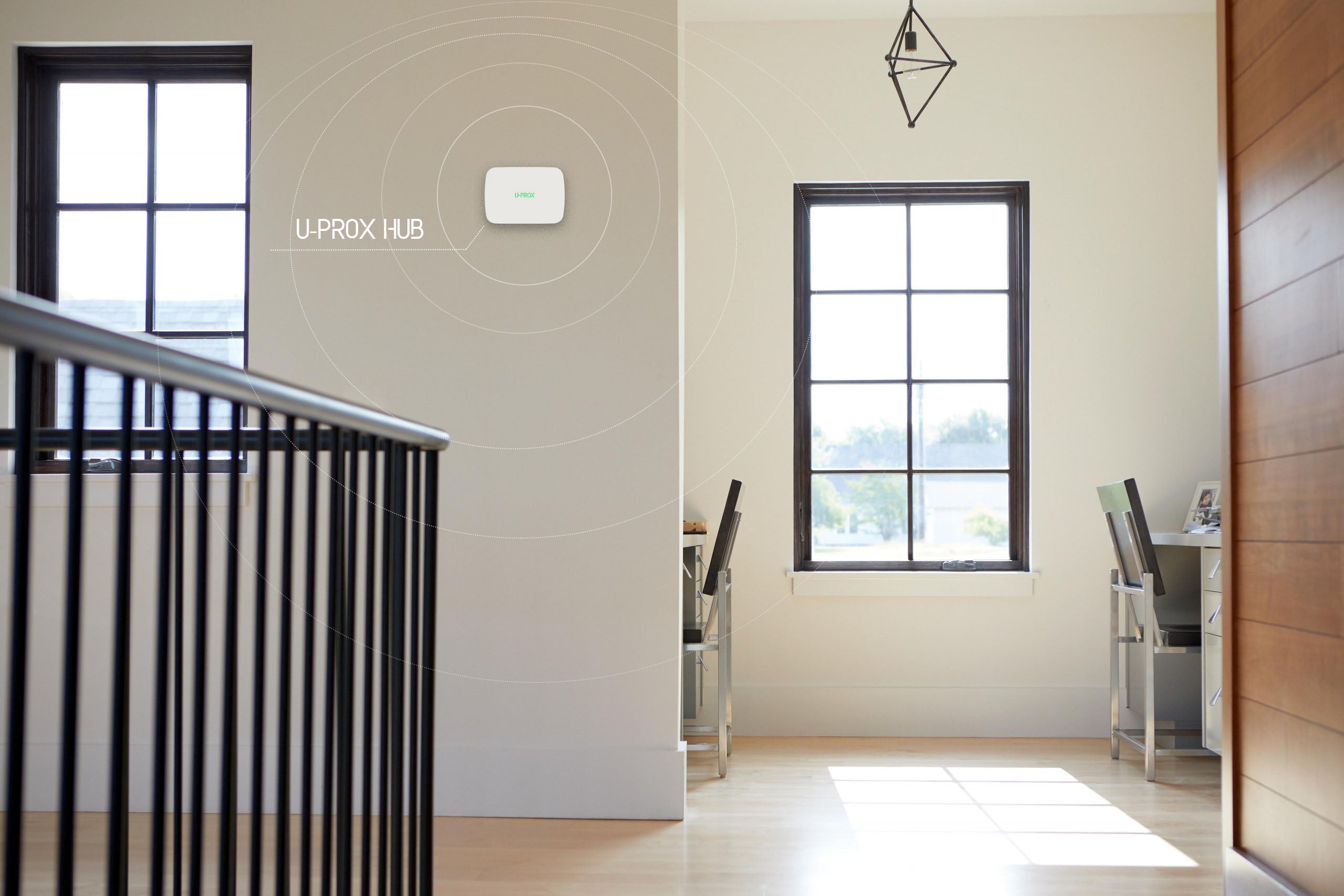 MPX LE - U-Prox Wireless Control Hub, Supports up to 250 zones, 30 partitions. 4G+Wi-Fi +LAN