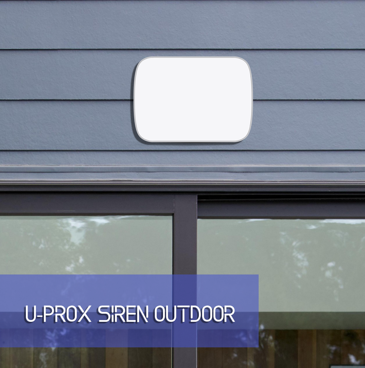 U-Prox Siren Outdoor - Outdoor siren to deter intruders and warn users or neighbours.