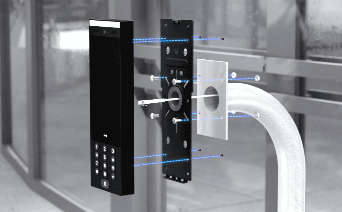 UA-INTERCOM - Ubiquiti indoor/outdoor intercom terminal