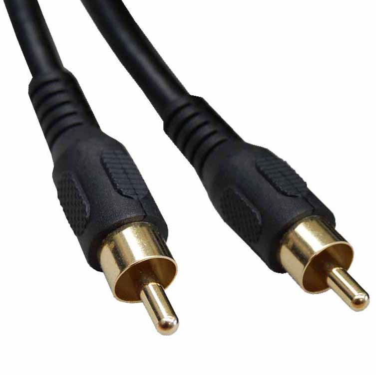 CA-RCA-MM2 - Dynamix 2m RCA Digital Audio Cable RCA Plug to Plug, High Resolution