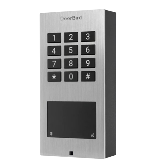 DB-A1121 - Surface mount IP Access control Keypad Surface Mount Brushed V2A, Wiegand Interface.