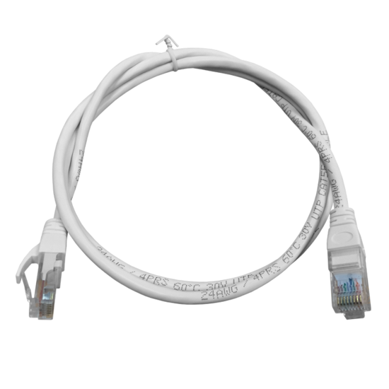 PATCH CABLE-1 - 1M CAT5E CCA RJ45 to RJ45 Patch Cable