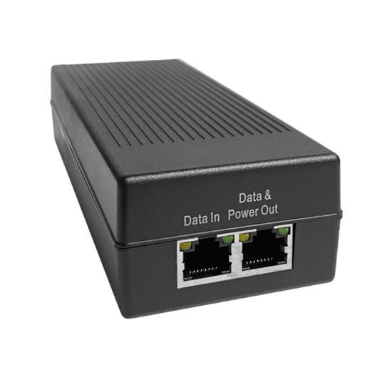 POE INJECTOR - Single port POE injector 802.3AF/AT Compliant