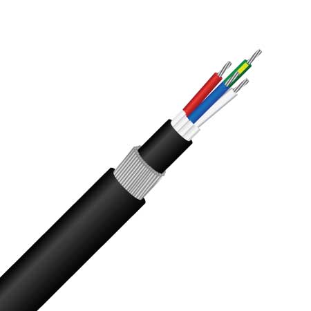 3 Core + Earth (4G), 1.5mm, 0.6/1KV, PVC 90°C, SWA, Industrial Power Cable (MASCP4G/1.5SWA)