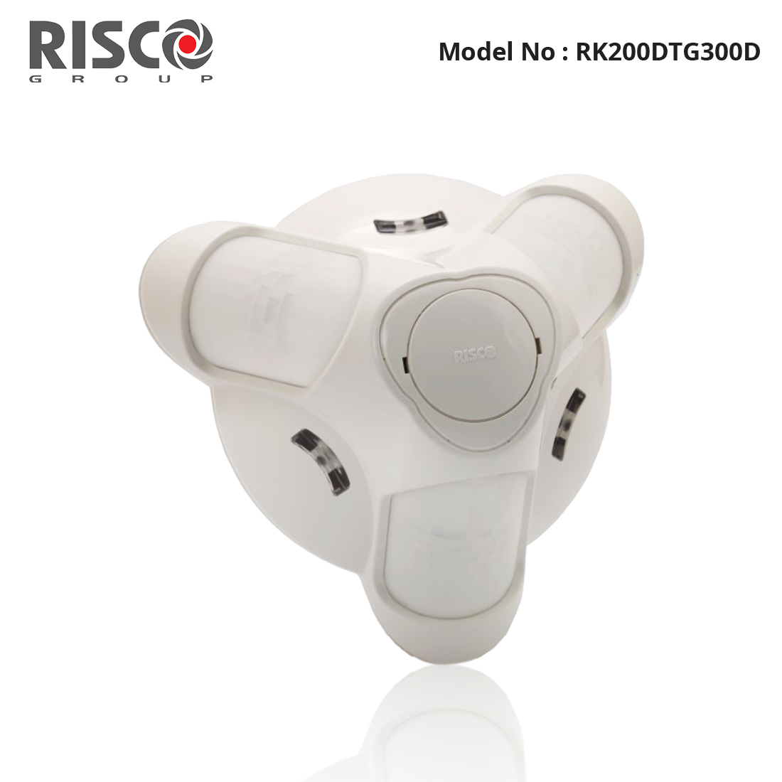 RK200DTG3USB - Risco - Industrial LuNAR DT 360 Ceiling Detector, 18m, Anti-Mask, Grade 3